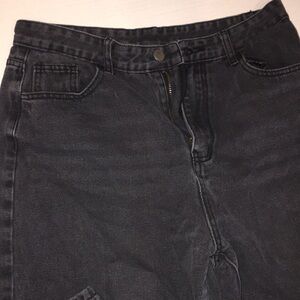 Cider Black Denim Jeans | Size L